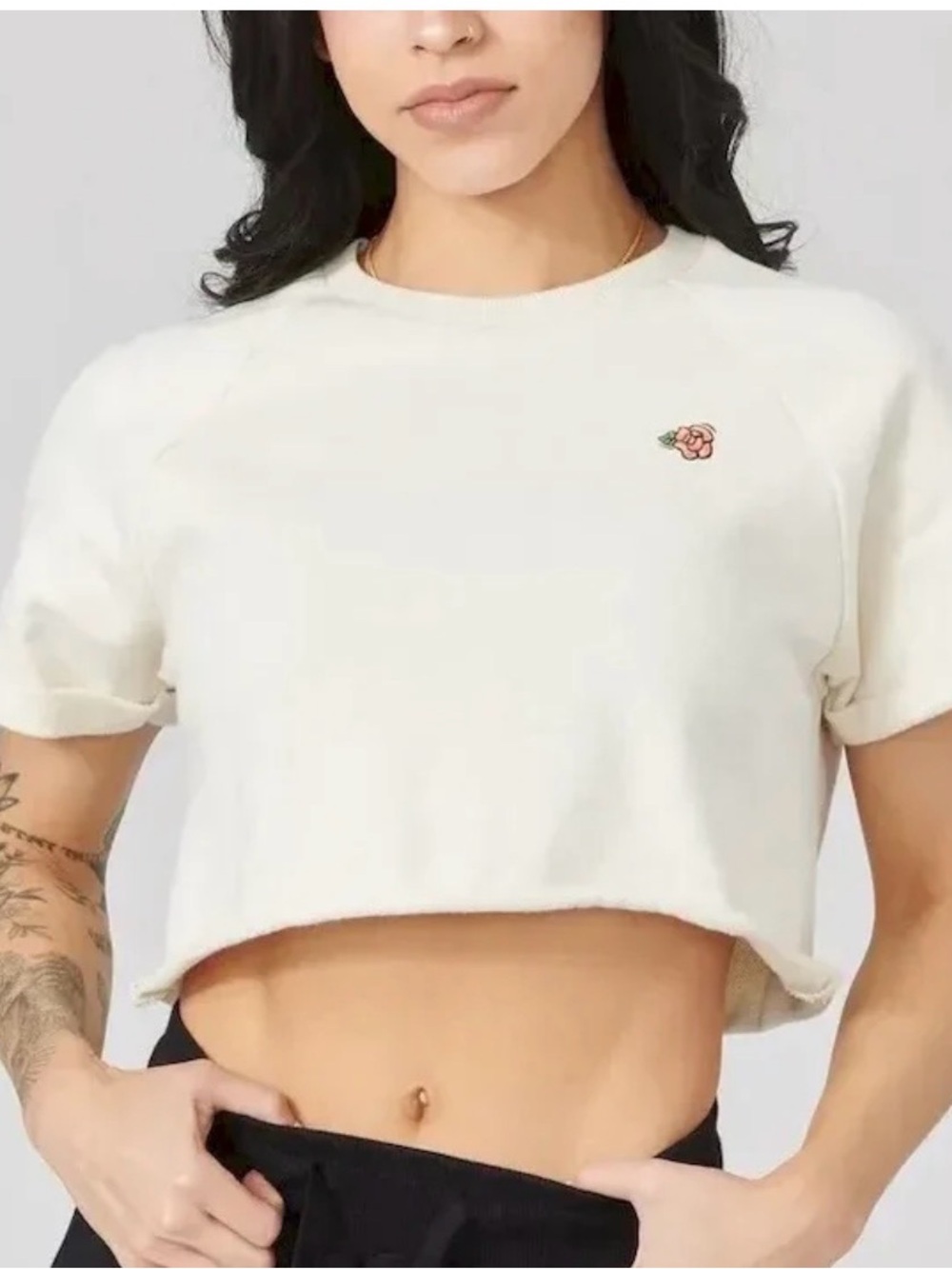 YoungLA Raglan Crop Top